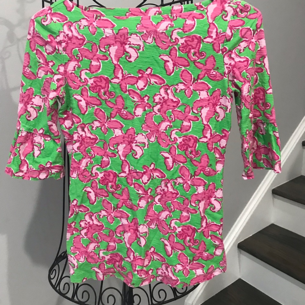 Lilly Pulitzer Woman’s Shirt Top Blouse - Picture 2 of 4